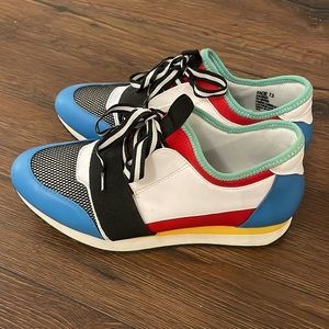 Steve Madden Leather Coated Sneakers